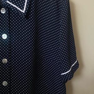 Polka dot blouse